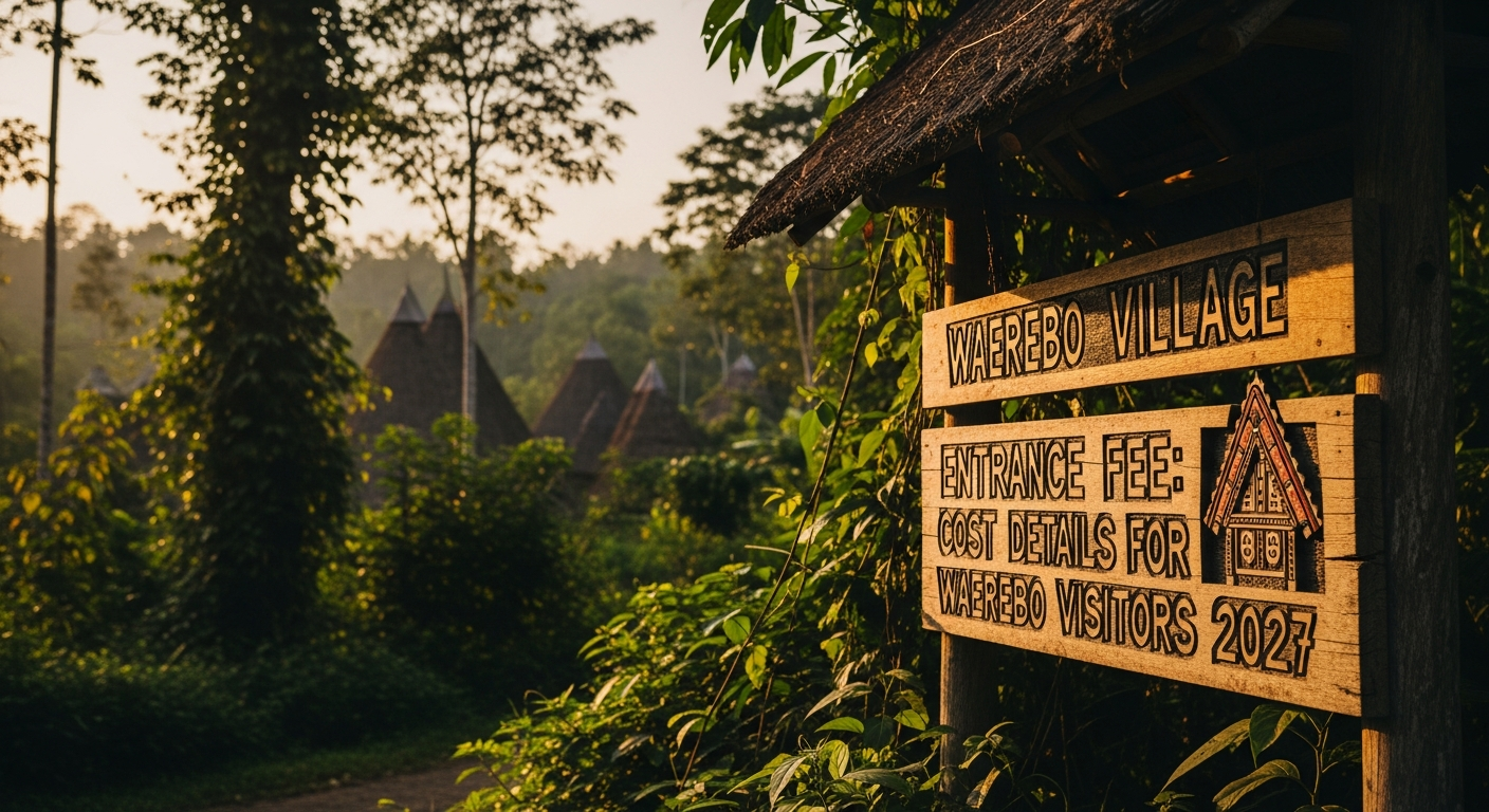 Waerebo Village Bali Entrance Fee: Cost Details for Waerebo Visitors 2027